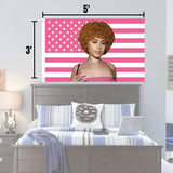 Tapisserie Ice Rapper Spice Flag innen außen rosa Zuhause – Accessoires und Dekorationen Naty Shop