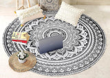 Gobelin Indien Strandtuch rund Mandala Hippiegroß indisch Startseite – Accessoires und Dekorationen Naty Shop Standardtitel
