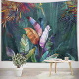 Japanischer Wandteppich, Leinwand, rote Kirschblüten, Sonnenwand, Zuhause – Accessoires und Dekorationen, Naty Shop, Multi 08, 150 L x 100 B cm