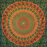 Wandteppich Momomus Mandala bunte Baumwolle orientalische Designs Zuhause – Accessoires und Dekorationen Naty Shop Greetings 210 L x 230 B cm