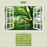 Gobelin Dschungellandschaft xxl Waldleinwand Fenster Home - Accessoires und Dekorationen Naty Shop