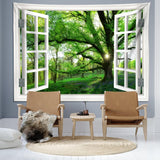 Gobelin Dschungellandschaft xxl Waldleinwand Fenster Home - Accessoires und Dekorationen Naty Shop