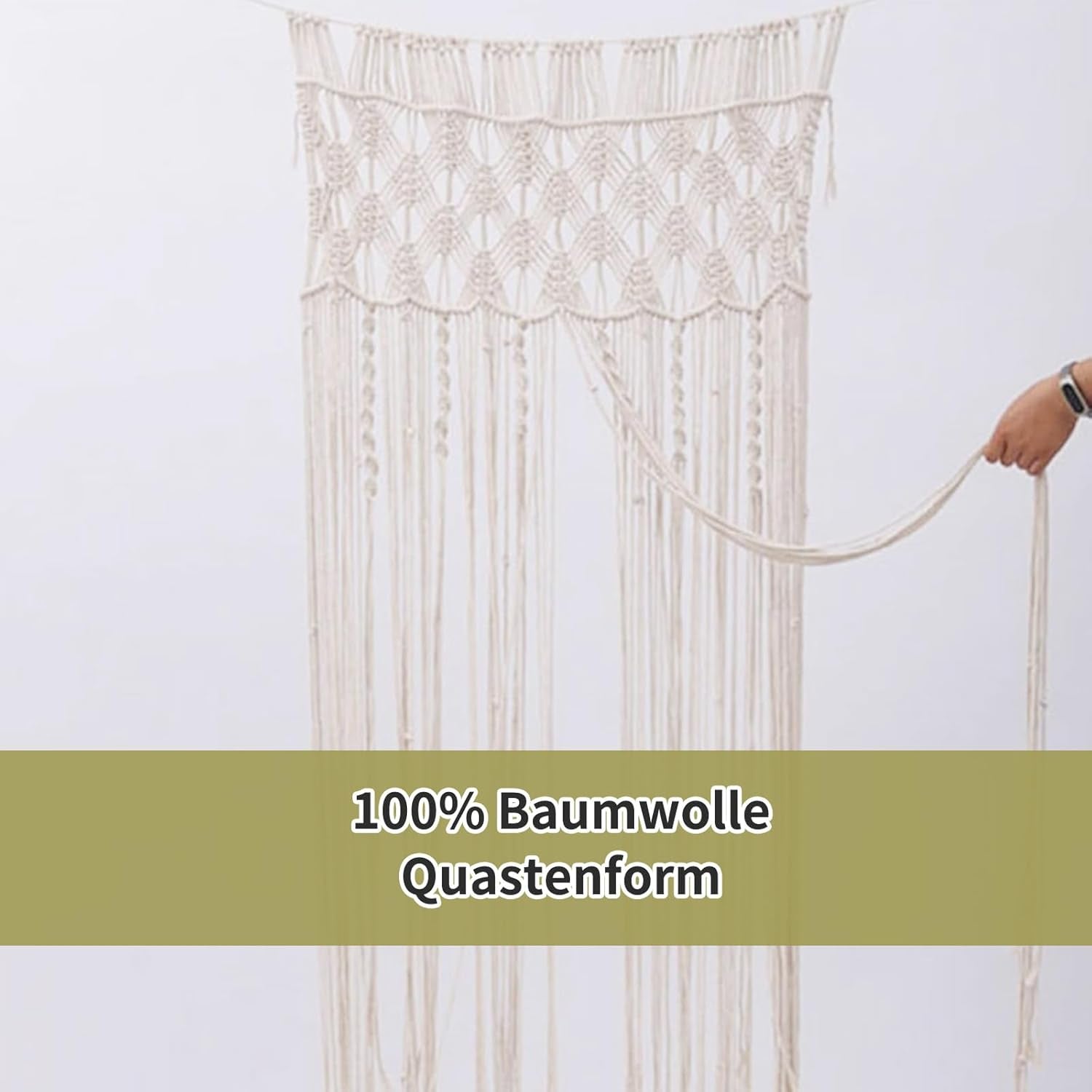 Wandteppich, Türvorhang, gewebter Wandteppich, Raumteiler, Wohnaccessoires und Dekorationen Naty Shop