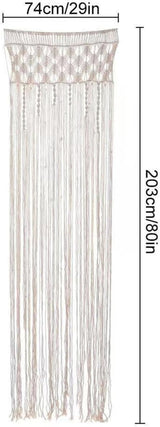 Wandteppich, Türvorhang, gewebter Wandteppich, Raumteiler, Wohnaccessoires und Dekorationen Naty Shop