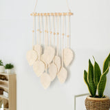 Gobelin Quatre handgemachte flache Girlande aus gewebten Blättern Zuhause - Accessoires und Dekorationen Naty Shop