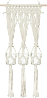 Tapisserie-Regal aus Glas, Kerzenhalter von Casa – Accessoires und Dekorationen, Naty Shop, Weiß