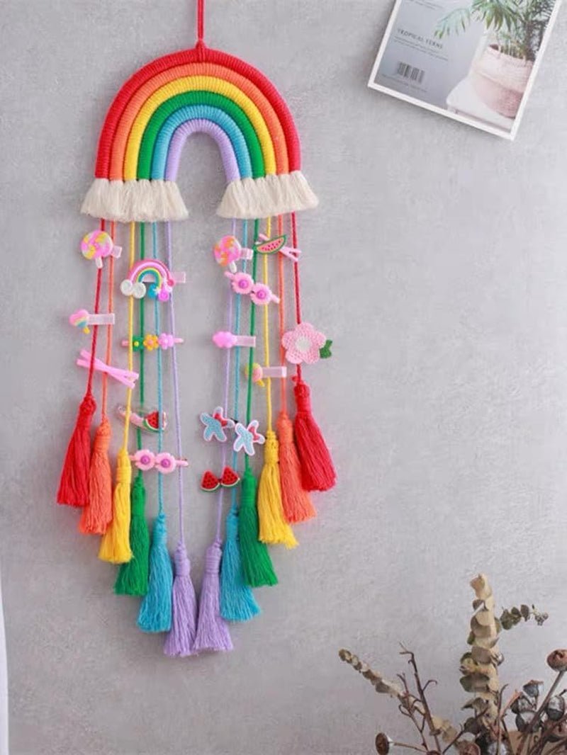 Regenbogen-Wandteppich, Dekoration, Regenbogen-Baumwollseil, Zuhause – Accessoires und Dekorationen, Naty Shop