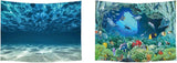 Wandteppich Ulticool Haus Strand Meer Palmeninsel Zuhause – Accessoires und Dekorationen Naty Shop Ozeanaquarium