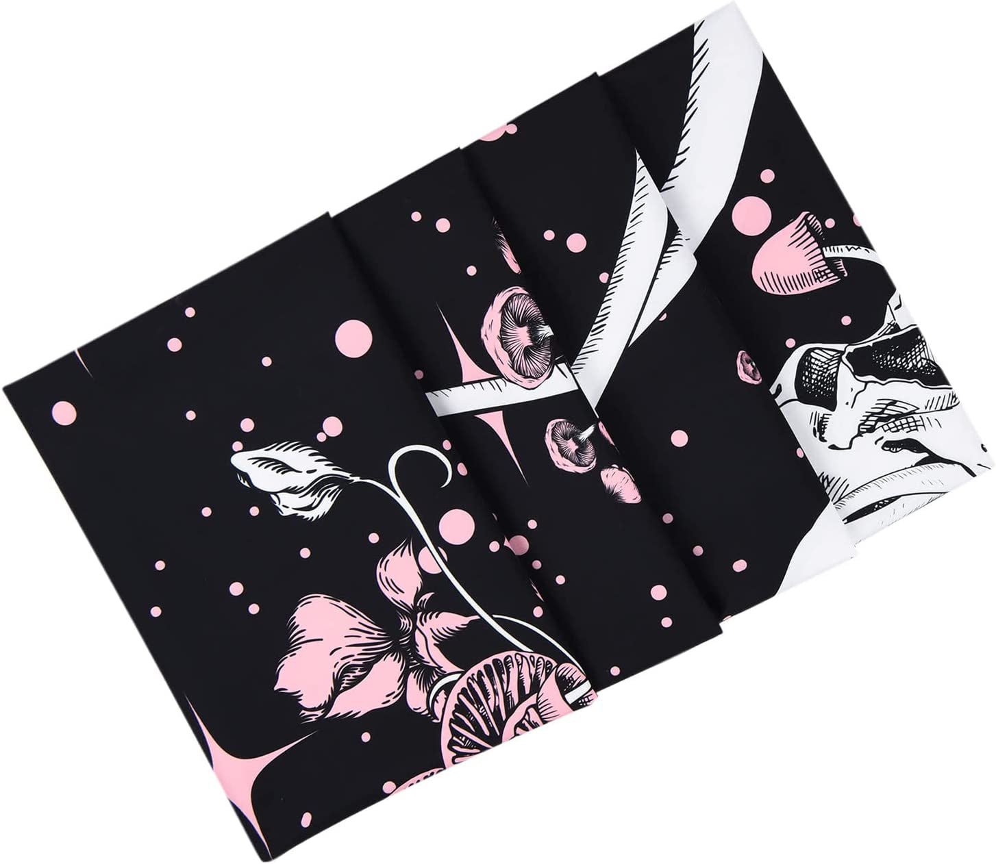 Wandteppich Yrenendenge Schmetterlinge Skelett Pilze Haus Sterne Mond Casa - Accessoires und Dekorationen Naty Shop