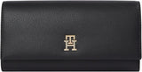 Tommy Hilfiger Aw0aw17267 Damen-Geldbörse Damen Naty Shop Schwarz (Schwarz) Einheitsgröße