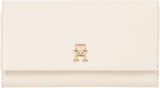 Tommy Hilfiger Aw0aw17267 Damen Geldbörse Damen Naty Shop Beige (Sugarcane) Os