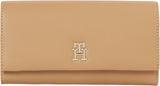 Tommy Hilfiger Aw0aw17267 Damen Geldbörse Damen Naty Shop Khaki (Safari Canvas) Os