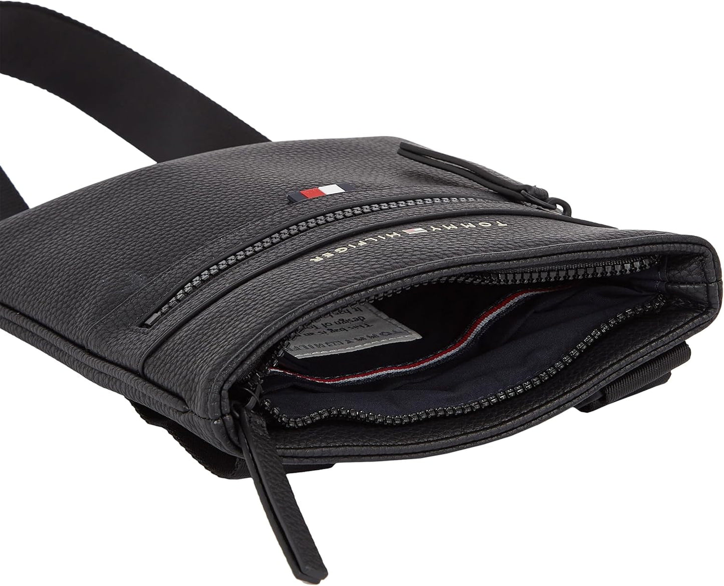 Tommy Hilfiger Herren ESSENTIAL PU MINI CROSSOVER Crossover-Gepäck und Reiseausrüstung Naty Shop