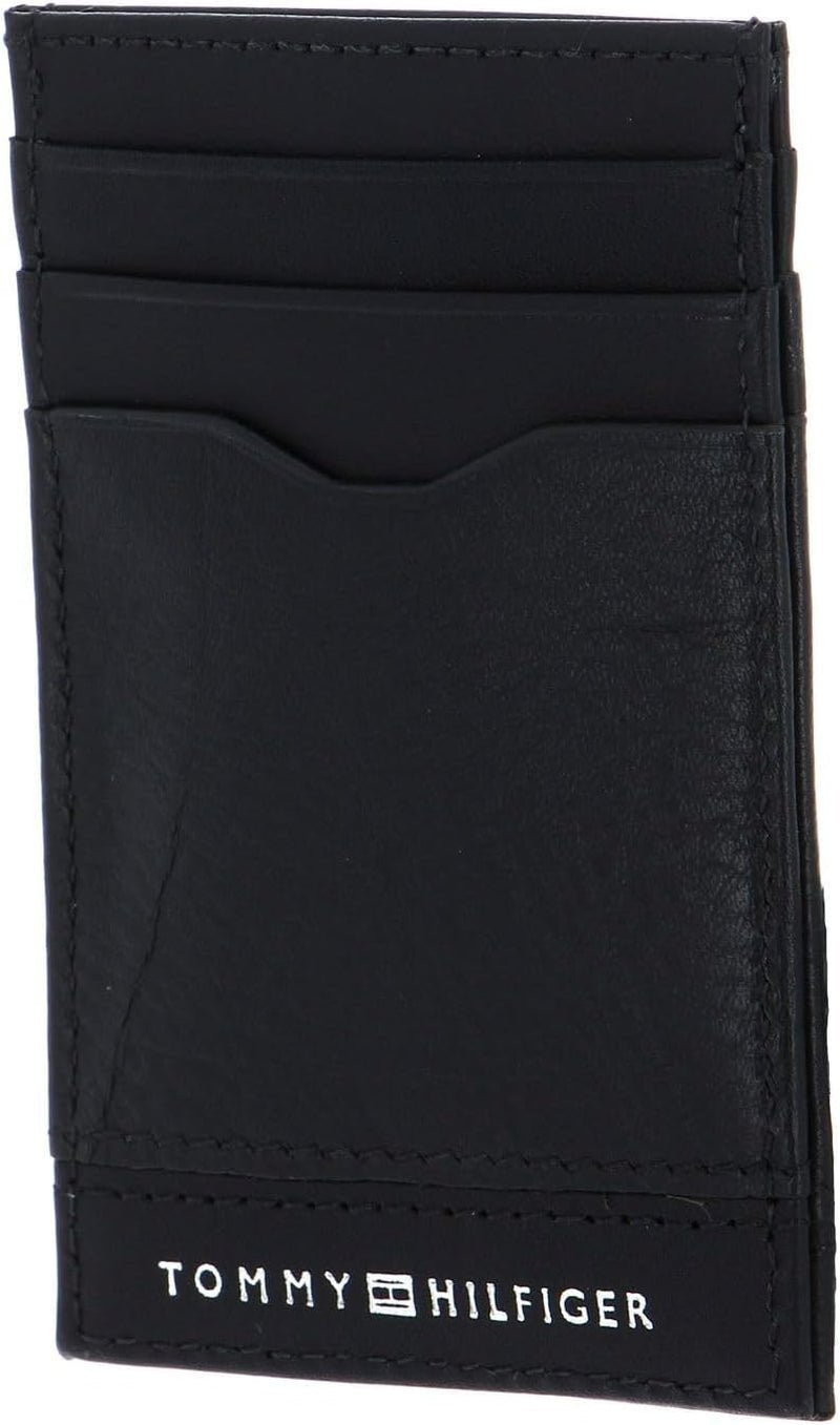 Tommy Hilfiger Herren TH Central Cardholder Bi-Fold Wallet Schwarz One Size Wallet Men Naty Shop Standardtitel