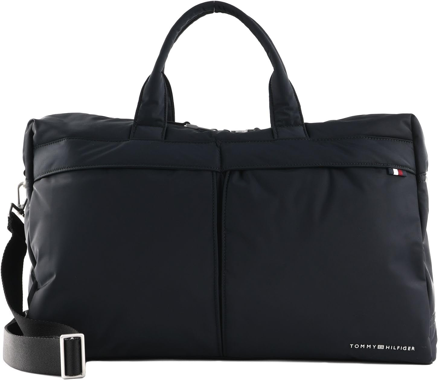 Tommy Hilfiger Herren TH Signature Reisetasche AM0AM12218 Reisetasche, Schwarz (Schwarz) Gepäck & Reiseausrüstung Naty Shop Standardtitel