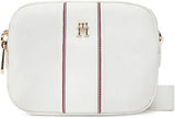 TOMMY HILFIGER Damen Poppy Kameratasche Body Aw0aw17230 Crossover-Gepäck und Reiseausrüstung Naty Shop Weiß (Ecru Body)