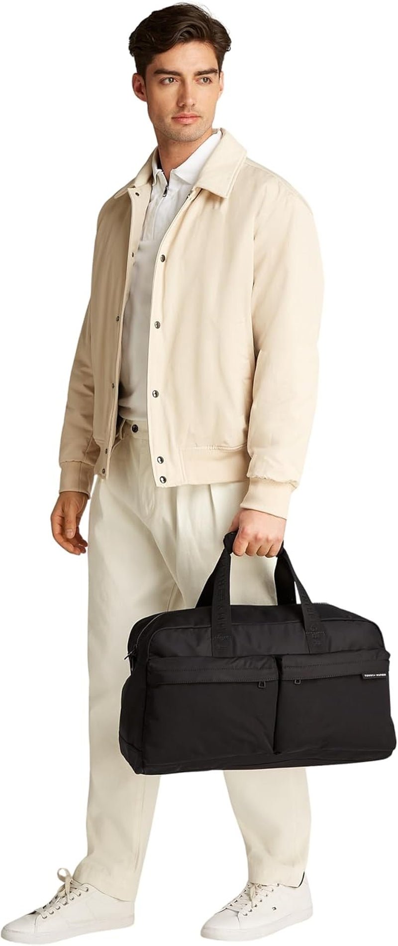 Tommy Hilfiger Herren Reisetasche Element Repreve Reisetasche Schwarz Einheitsgröße Gepäck & Reisen Naty Shop