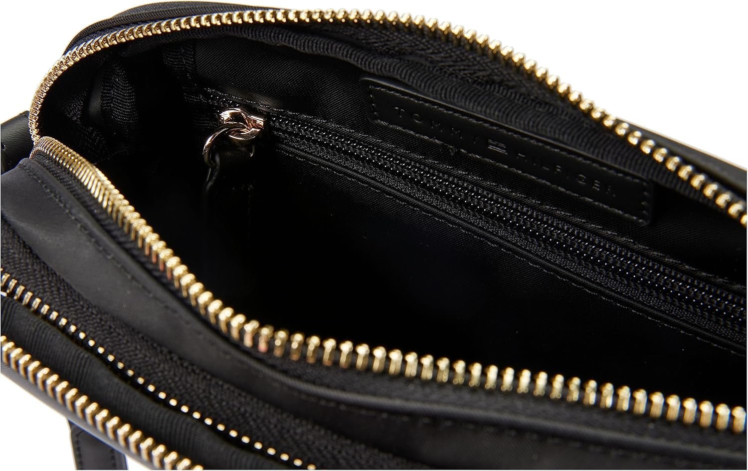 Tommy Hilfiger POPPY TH CROSSOVER Crossovers Damen, Schwarz (Schwarz), OS Damentaschen Naty Shop