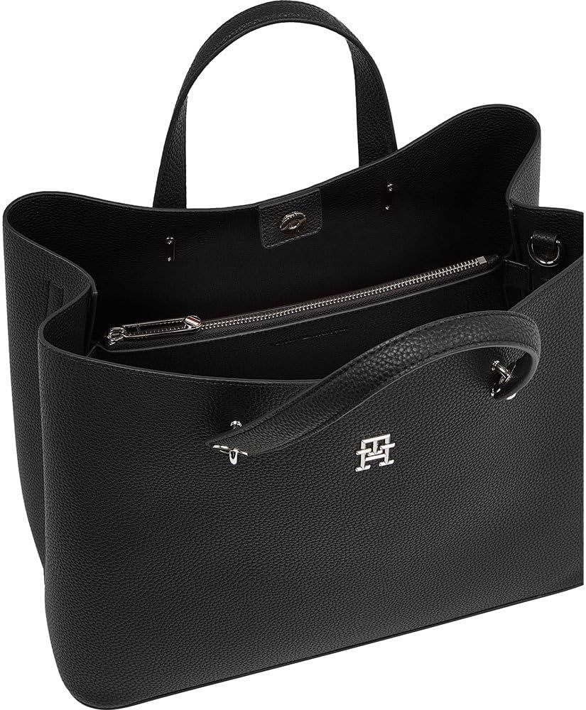 Tommy Hilfiger Umhängetasche, abnehmbarer Schultergurt mit Emblem, Taschen Damen Naty Shop