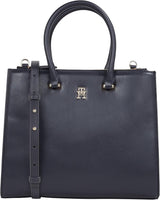 Tommy Hilfiger Tote Bag Eternity Med Zip Up Bag Damentaschen Naty Shop Space Blue One Size Fits All