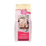FunCakes Puderzucker, raffinierter Puderzucker in Süßwarenqualität, ultrafeine Textur, perfekt zum Herstellen von Buttercreme oder zum Verteilen von Fondant, Halal, 900 g Naty Shop Zuckerpaste Standardtitel